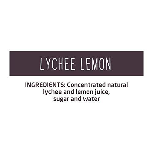 Swa Artisanal Syrups Swa Artisanal Syrups - Lychee Lemon, 100% Natural, Pack of 2 Makes 24-30 Drinks, Syrup for Cocktails / Mocktails / Kid's Lemonades / House Parties (250ml x 2)