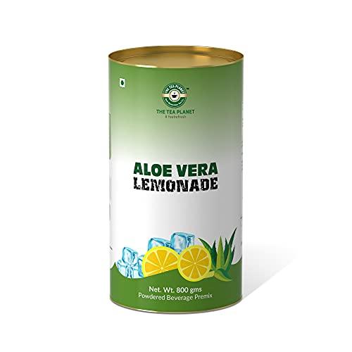 The Tea Planet The Tea Planet Aloe Vera Lemonade Premix to be added with Water/Soda/Ice Cubes - 800 gm