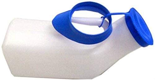 Gupta Enterprises Slovia Unisex Urine Pot for Male and Female 2 in 1 (Capacity upto 1000 ML)