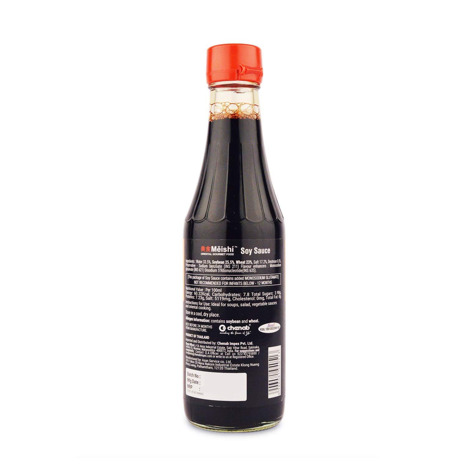 Meishi Meishi Chinese combo Pack | Hoisin Sauce | Soy Sauce | Ban Mien Handcut Hakka Fine Noodles