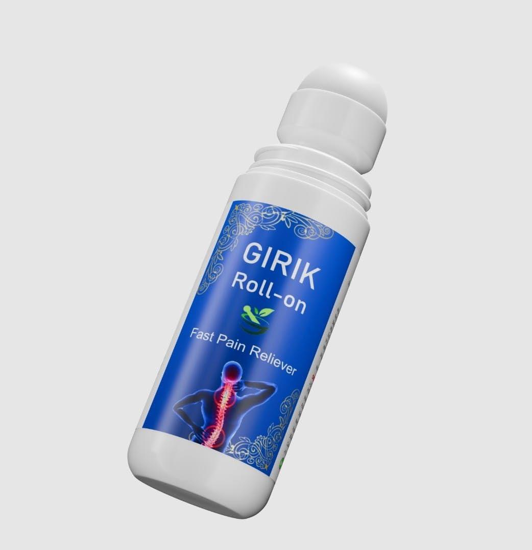 SANDY LIFESCIENCES PVT LTD Girik Roll On Fast Pain Reliever Reduce Joint & Muscle Pain Relief, Back, Knee, Shoulder, Ideal For All Joints Pain.