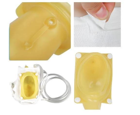 Generic Urinal Urine Bags Women Pee Catheter Elderly Female Patient Supply Wearable Cloth Urinals For Collect Kit 2 * 1000ml