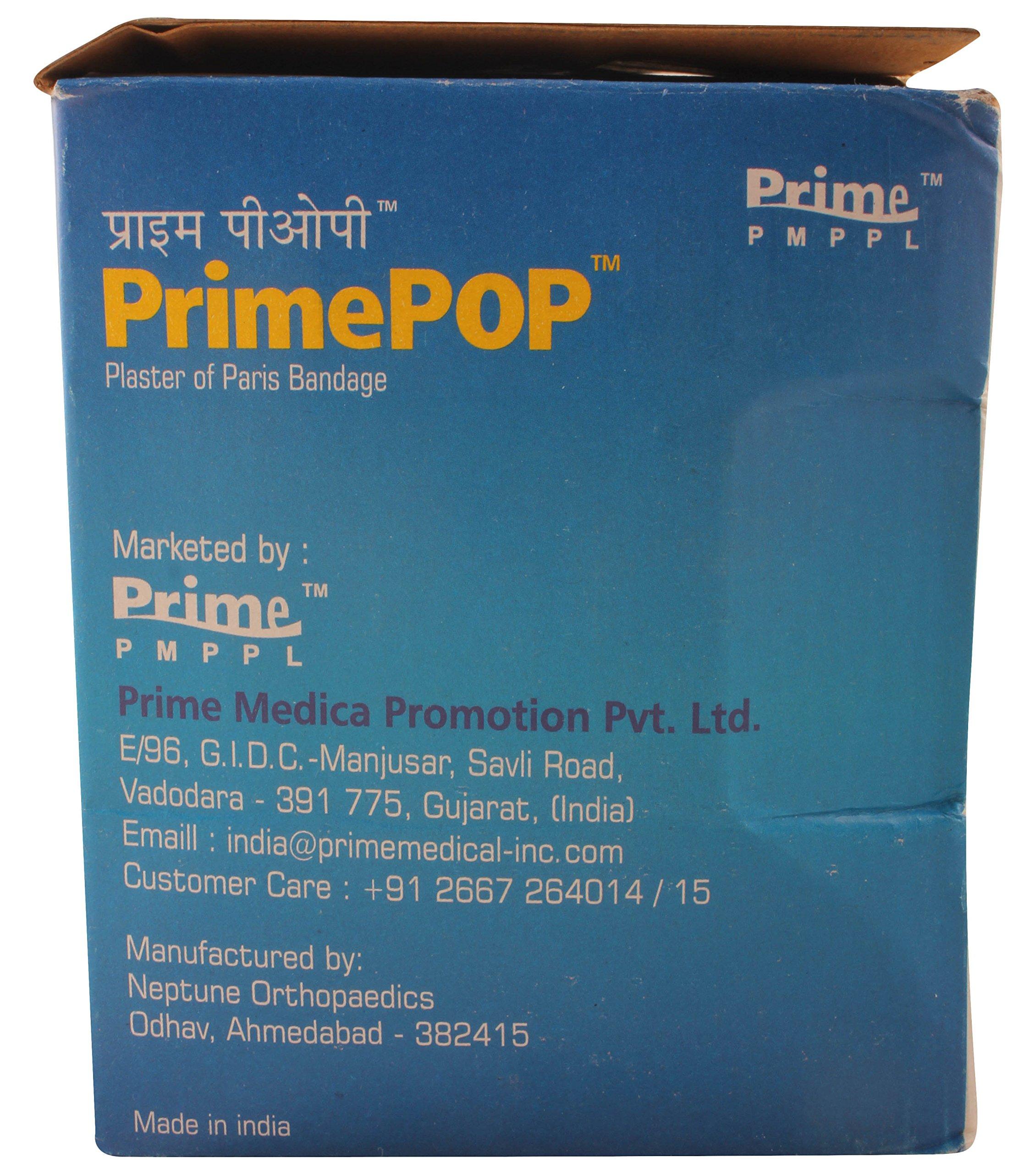 PRIME POP Prime POP Plaster of Paris Bandage BP(Premium) - 10 cm (White, Set of 12)