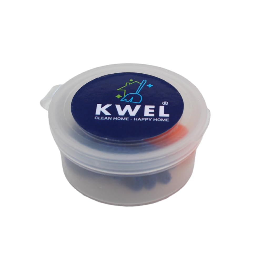 KWEL KWEL Ear Plug Corded, Extra Soft, Reusable Earbuds Noise Cancellation, Soundproof Earplug Use For Underwater, Meditation, Study, Flight Travel, Sleeping, Sound Block Up To 24 Decibel (Pack of 5)