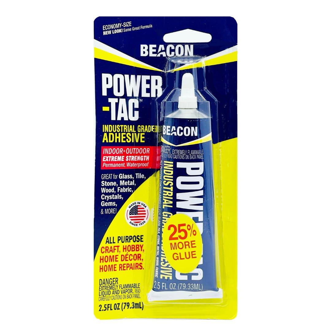 BEACON Beacon Power-Tac 2.5Oz Adhesive