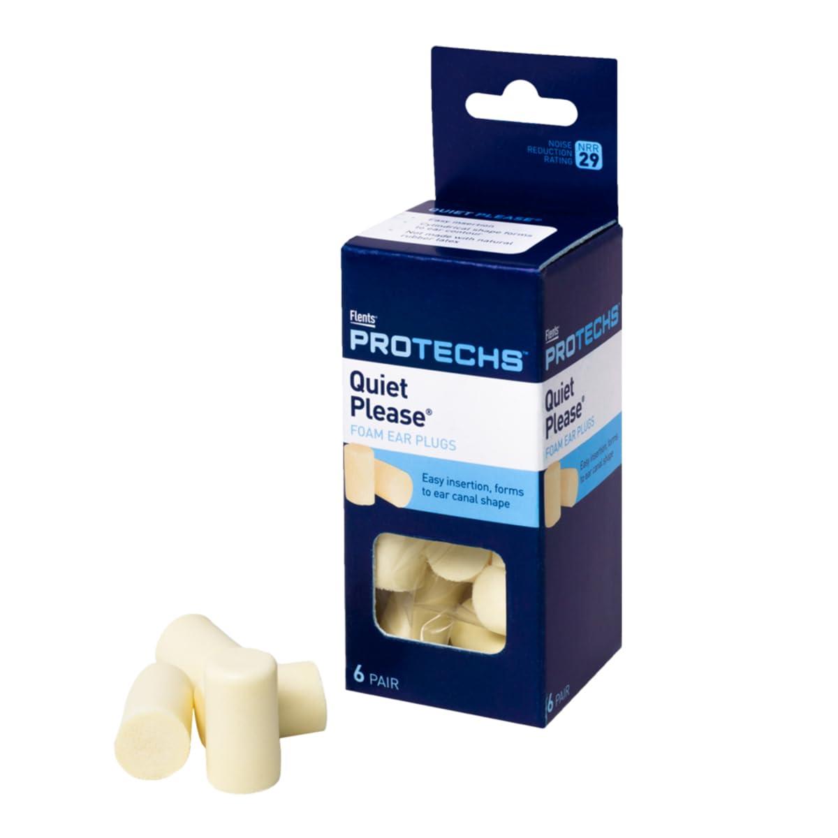 Flents Flents Quiet! Please Foam Ear Plugs-6 pair