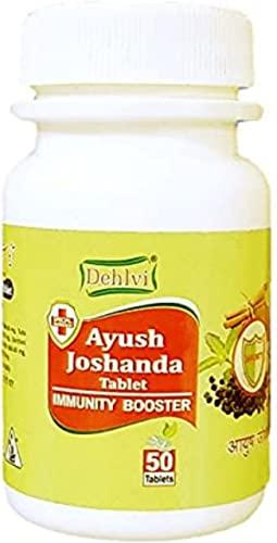 Dehlvi Remedies DEHLVI REMEDIES AYUSH JOSHANDA TABLET (50 TABS) COMES WITH SHANDAAR ROSE WATER