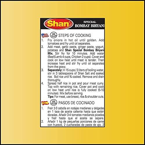 Shan Shan Special Bombay Biryani Masala, 2.12 Oz 60 G, 3 Pack - Powder