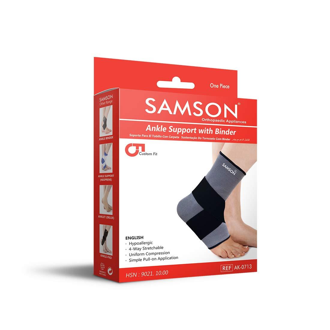 SAMSON Samson Ankle Support With Binder(XXL,Size) for Ankle Support