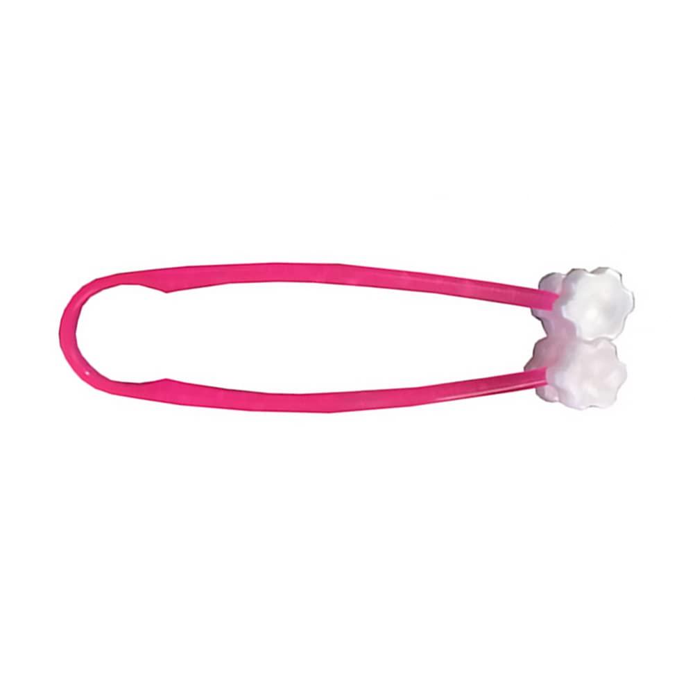 TEHAUX Face Massage- 2pcs Cat Roller Relaxer Silicone Grooming Brush Tool Face- Lift Legs Massage Rose Red