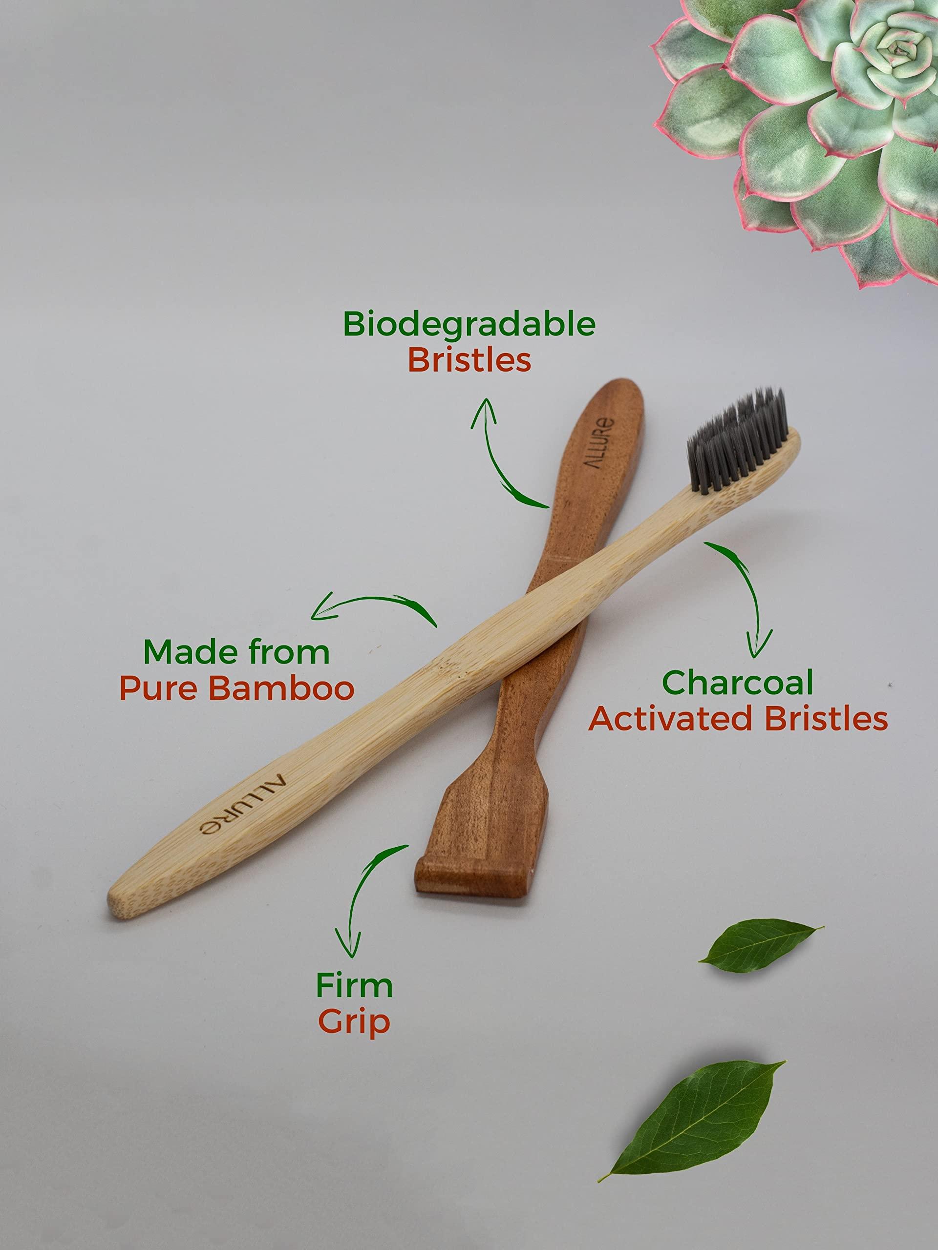 ALLURE Allure Bamboo Toothbrush Charcoal - OT-01 + OTC