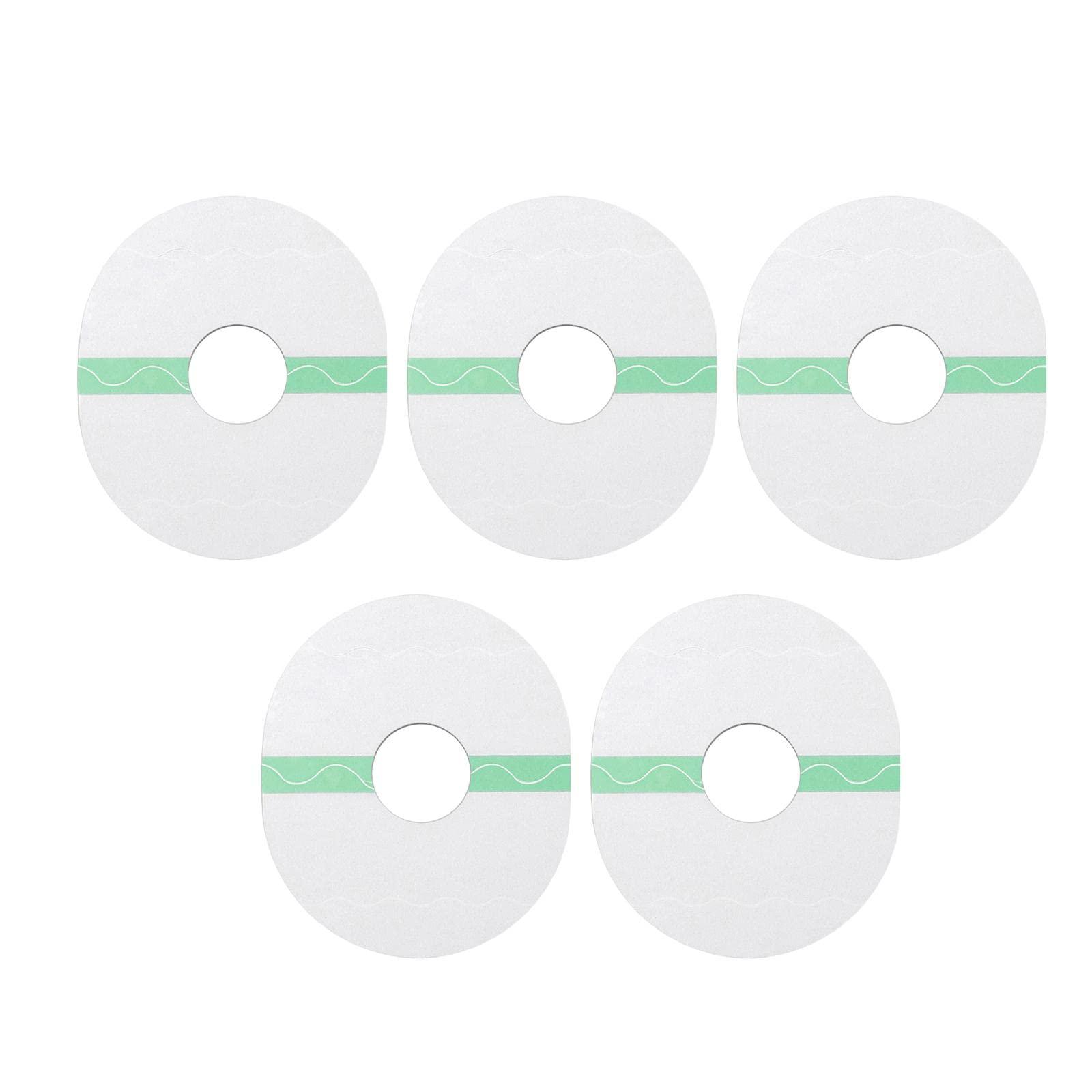 FASHIONMYDAY FASHIONMYDAY Fashion My Day 5 Pieces Adhesive Patches Waterproof Precut Sensor Cover for Running Cycling Oval | Other Diabetic Aids