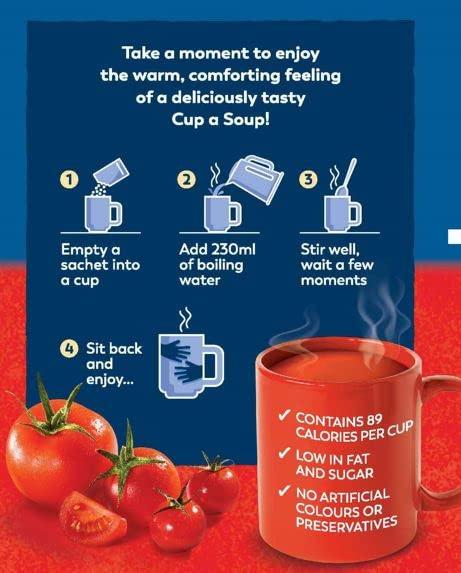 Batchelor's Batchelor's Cup a Soup 4 Sachets - Tomato, 93 g