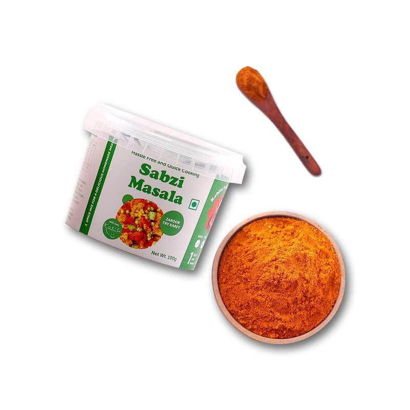 kabita's Kitchen - Simple Easy Authentic Kabita's Kitchen Sabzi Masala Powder Combo Pack | For Hassle Free Quick Cooking | Taste of Fresh Blended Spices | Wonderful Mix of Rich Flavour | No Preservatives & Additives | Pack of 3