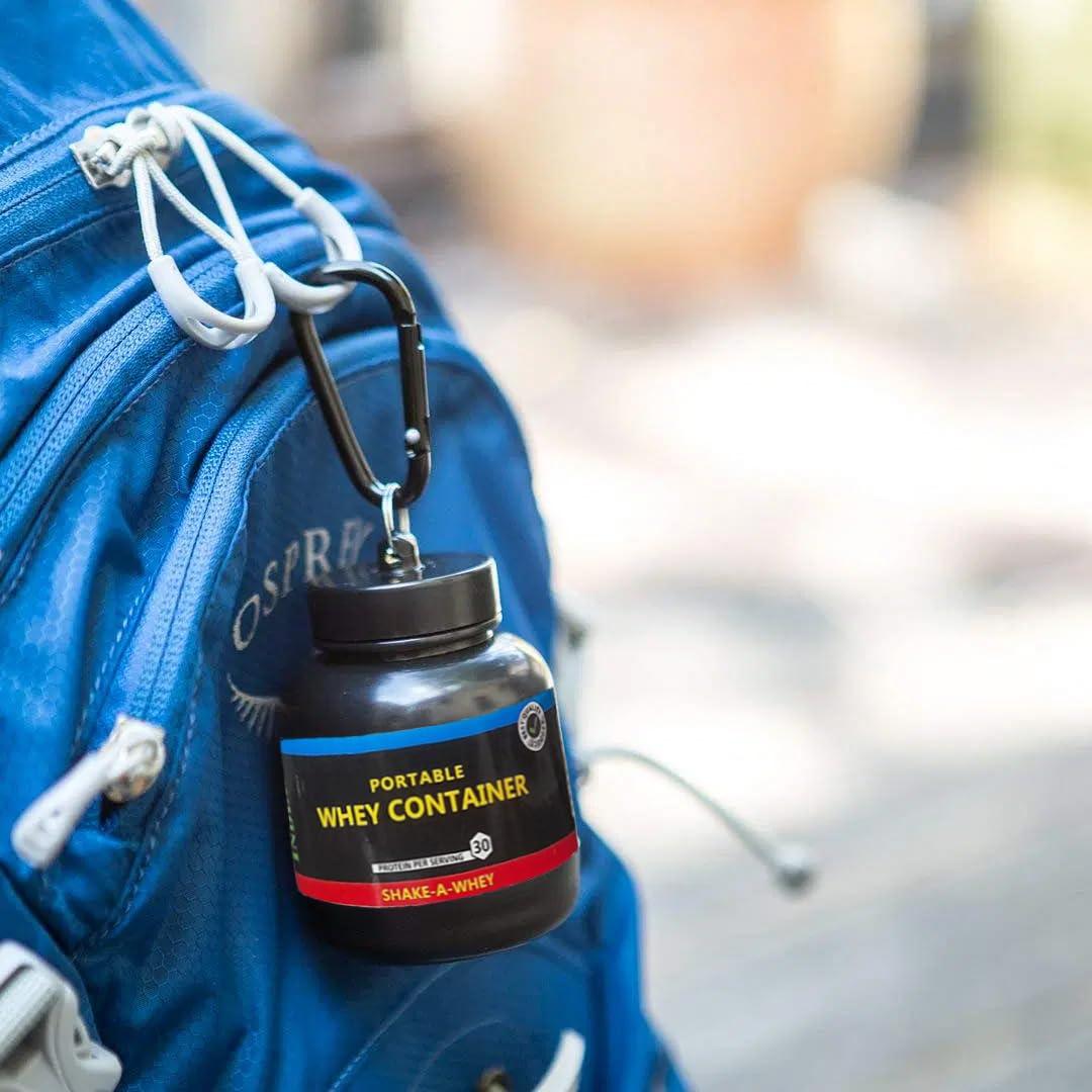 TRUE INDIAN 2024 Combo Whey Container Bottle With Wrist Support Band I Protein Container I Wrist supporter (GREEN)