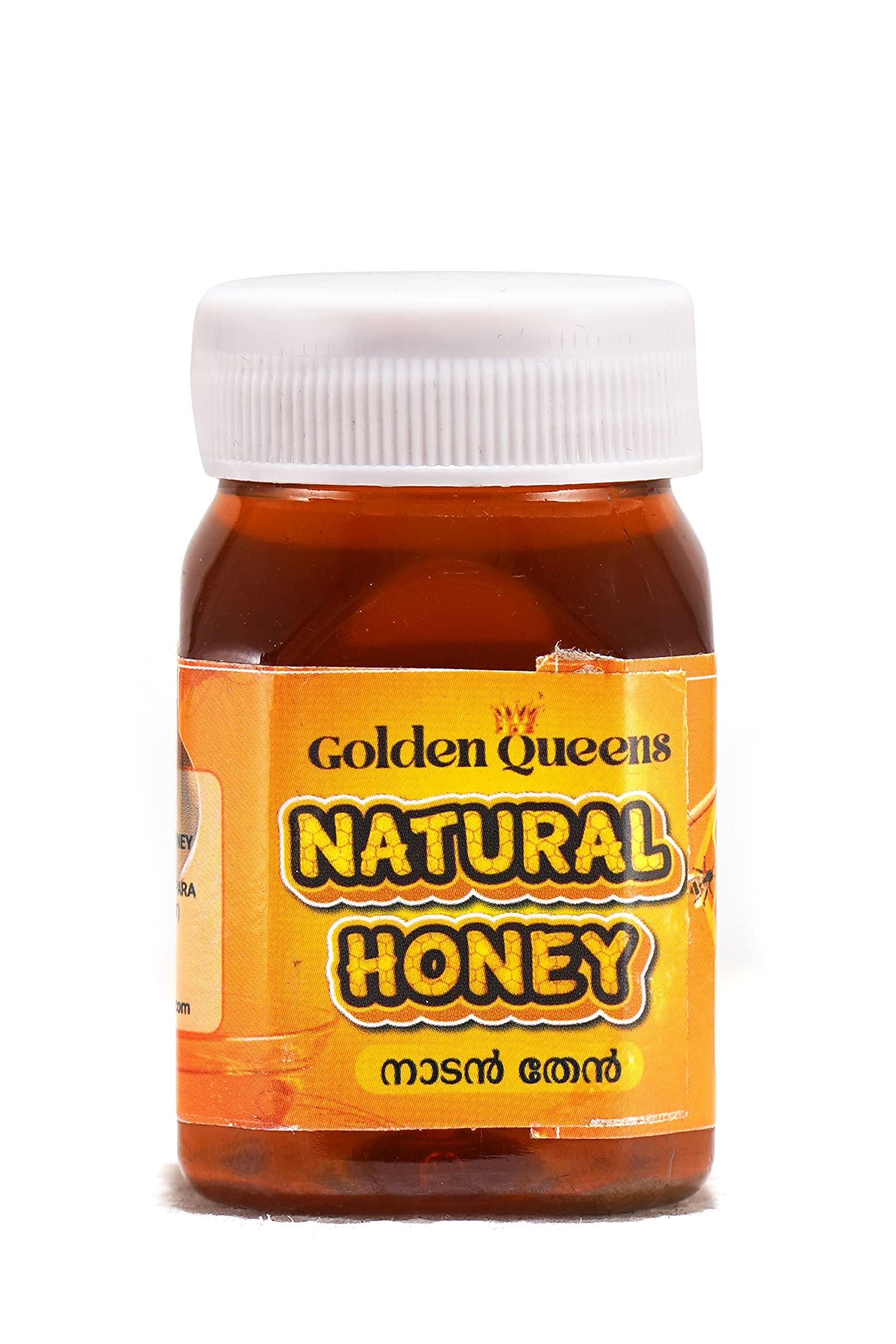 Golden Queens Golden Queens Raw Organic FSSAI certified Pure Natural Unprocessed Original Honey-250grm