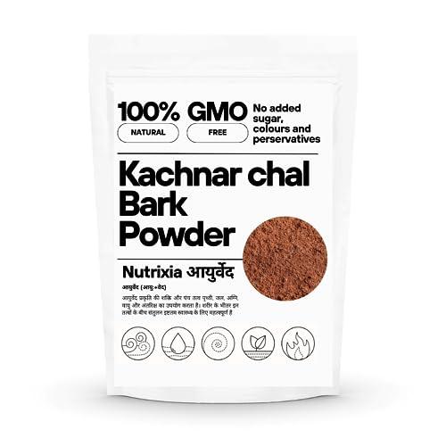 Nutrixia Food Kachnar Chhal Powder Kachnar Bark Powder-Kachnaar Chaal-Kanchnar Chhal Churna-Bauhinia Variegata (350 Gms)