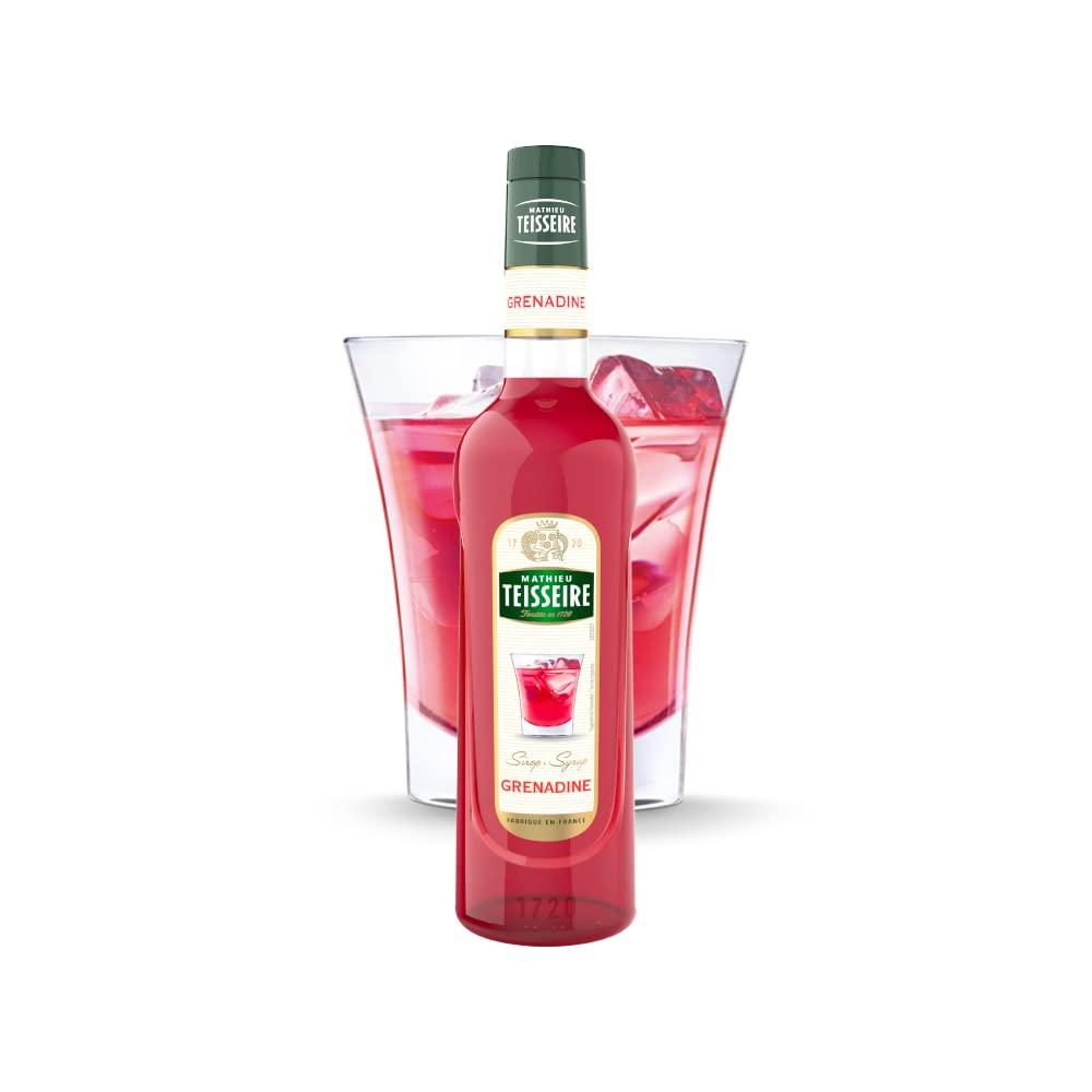 Mathieu Teisseire Mathieu Teisseire Grenadine Syrup, 23.67 fl oz 700 ml