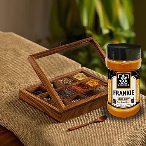365 STORE TO DOOR 365 STORE TO DOOR Indian Spice – Frankie Masala, 100 gm | Homemade Powdered | for Healthy Cooking | Ready to use | All Seasonings Spices | Pure & Hygiene | Spice Mix – Pack of 1