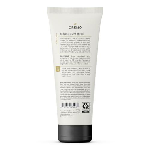 Cremo Cremo Cooling Shave Cream, Astonishingly Superior Shaving Cream for Men, 6 Fluid Ounce