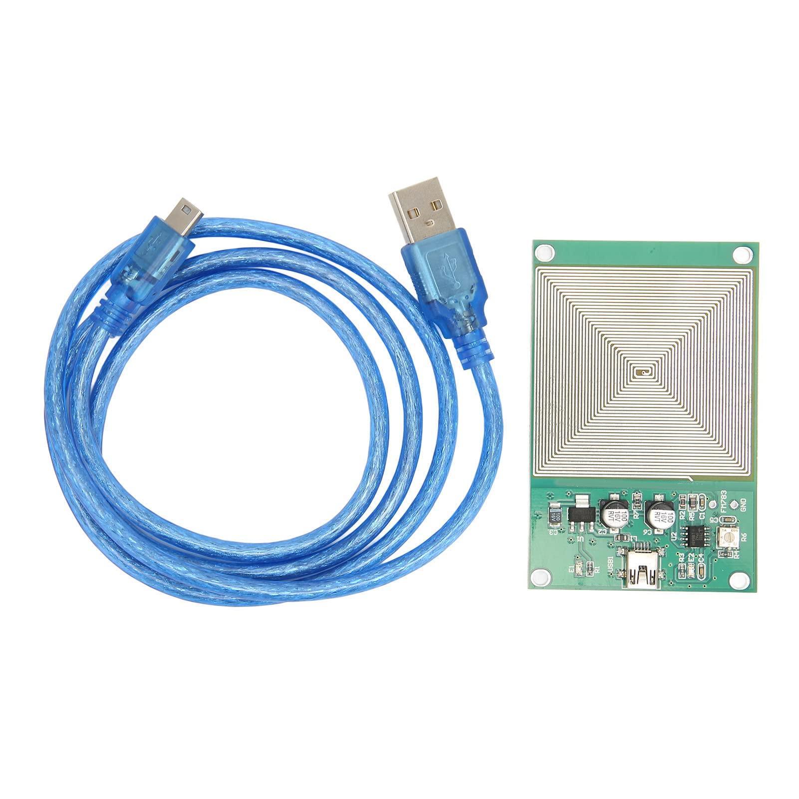 Worem Schumann Wave Generator, Schumann Resonance Pulse Generator PCB Stable with USB Cable for Helping Good Sleep