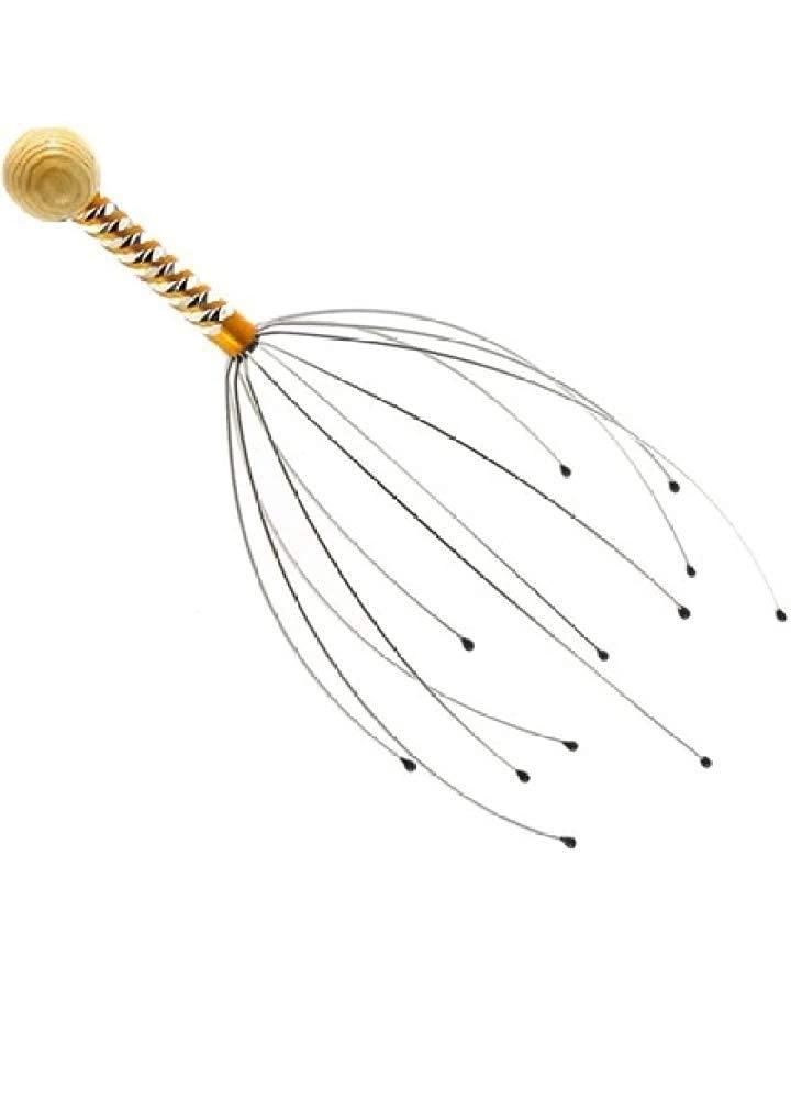 ULX ULX Head Massager Stress Relax Manual Head Massager, Hand Held Scalp Head Massager Pain Relief And Hair Growth, Head Massager Neck Massage