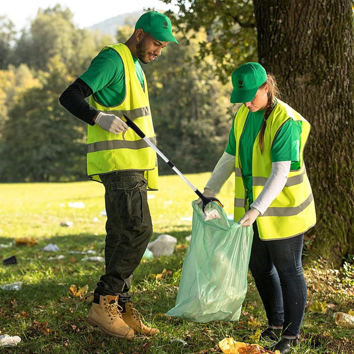 HASTHIP HASTHIP Convenient Grabber Reacher Tool - Foldable Reacher Grabber Pickup Tool - Garbage Trash Picker for Litter - 80CM Claw Grabber Pickup Tool - Grabber Pick Up Tool Assistive Device for Elderly
