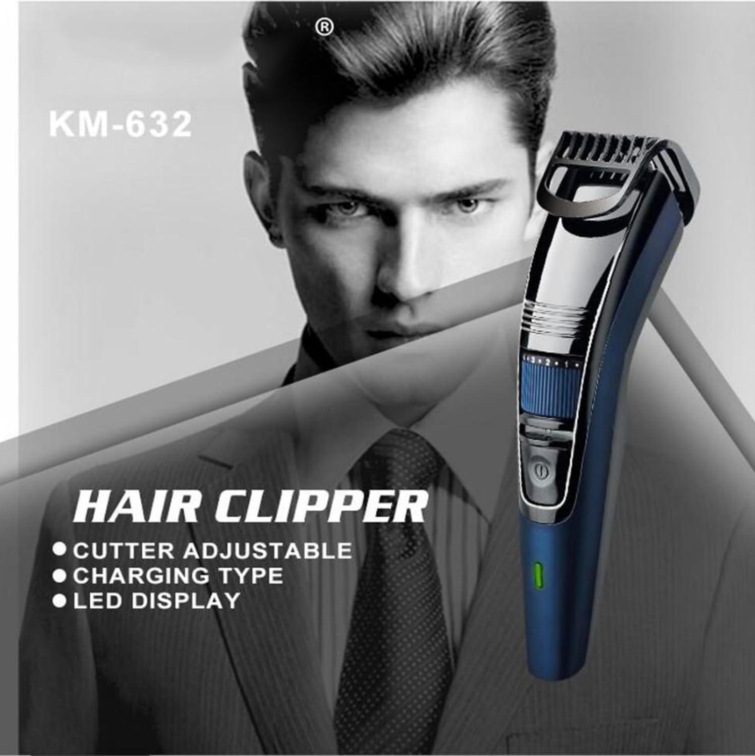 AANTAR THE DIFFERENCE AANTAR THE DIFFERENCE KM-632 Micro-Shaver & Trimmer for Men, Electric Shaver with USB Charging Cable, Runtime 45 Mintues