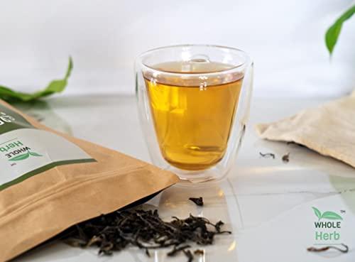 Whole Herb Whole Herb Organic Green Tea | Himalayan Mountains Tea | Loose Leaf | 100g