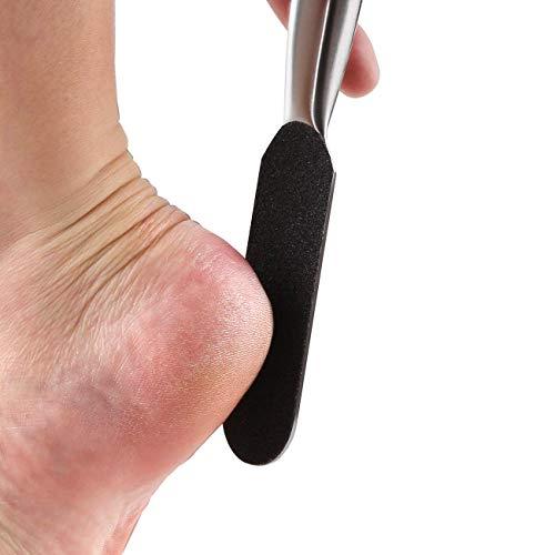 Dr.nail Dr.Nail Foot File Callus Remover for Feet, Foot Scrubber Foot Grater Scrub Double Sided Professional Pedicure Kits Tools for Hard Dead Skin Cracked Heel