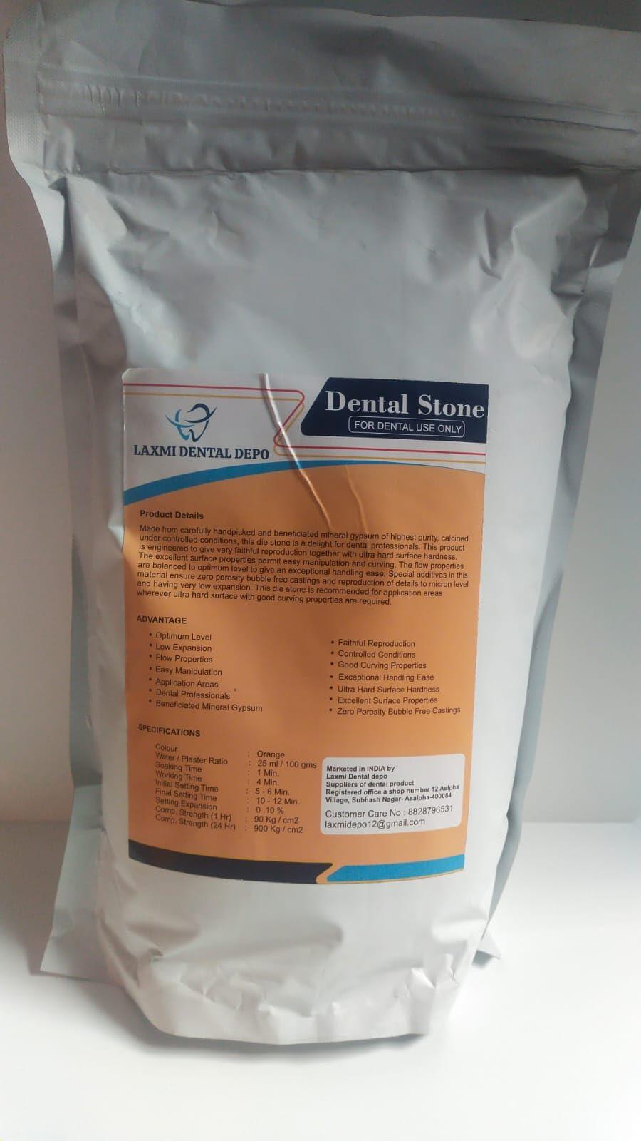 Generic Stone Plaster Dental Die Stone Type IV 3kg (Red Die Stone)