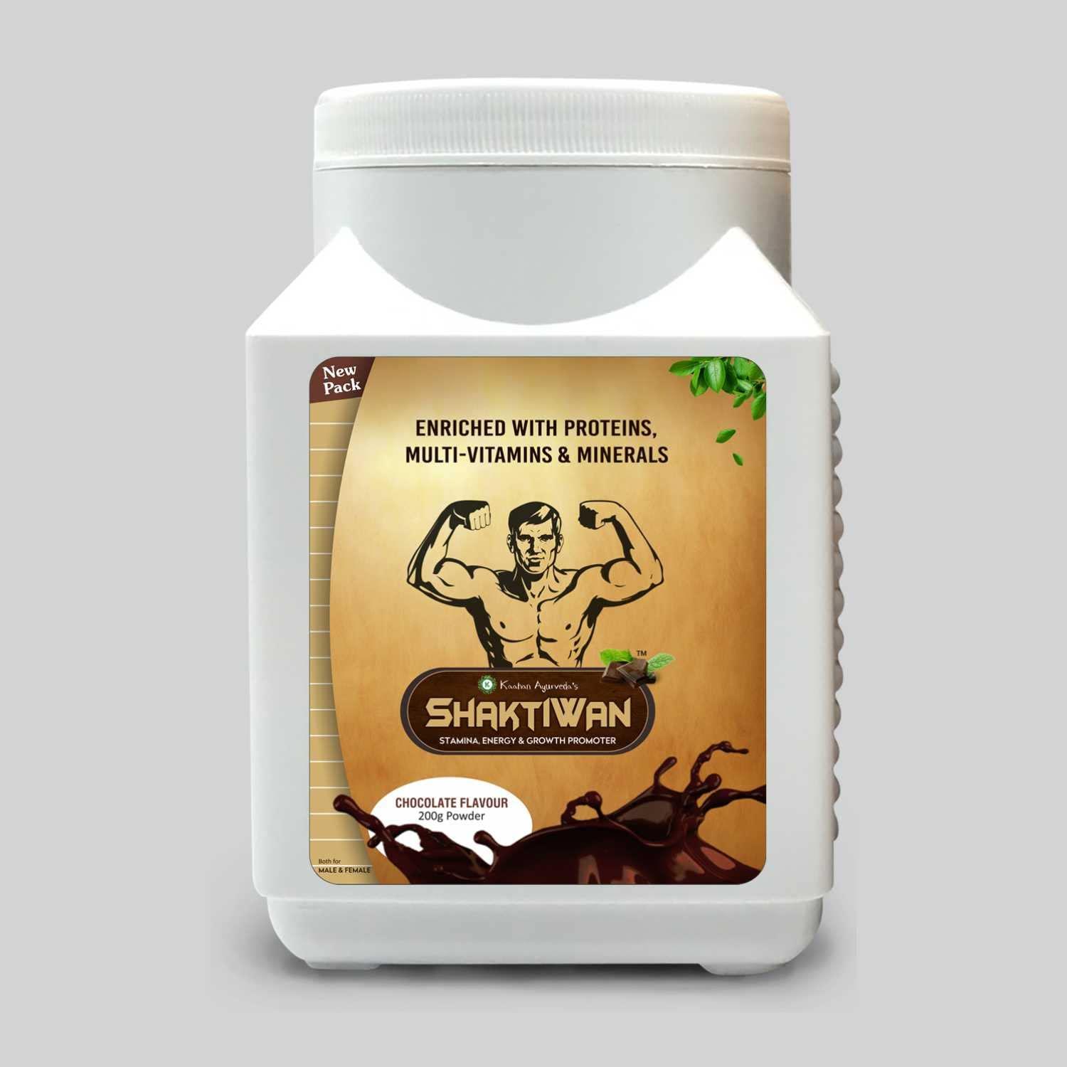 Kaahan Ayurveda Kaahan Ayurveda Shaktiwan Mass Gainer with Most Powerful all in one Formula,200 gm Powder