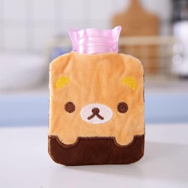 Anshri Anshri Small Hot Water Rubber Bottle bag for Pain Relief Therapy (Pack of 2) Multicolor Injuries, Hot Therapy Comes with Leak-free Closure Heating Bag Hot Water Bags For Pain Relief