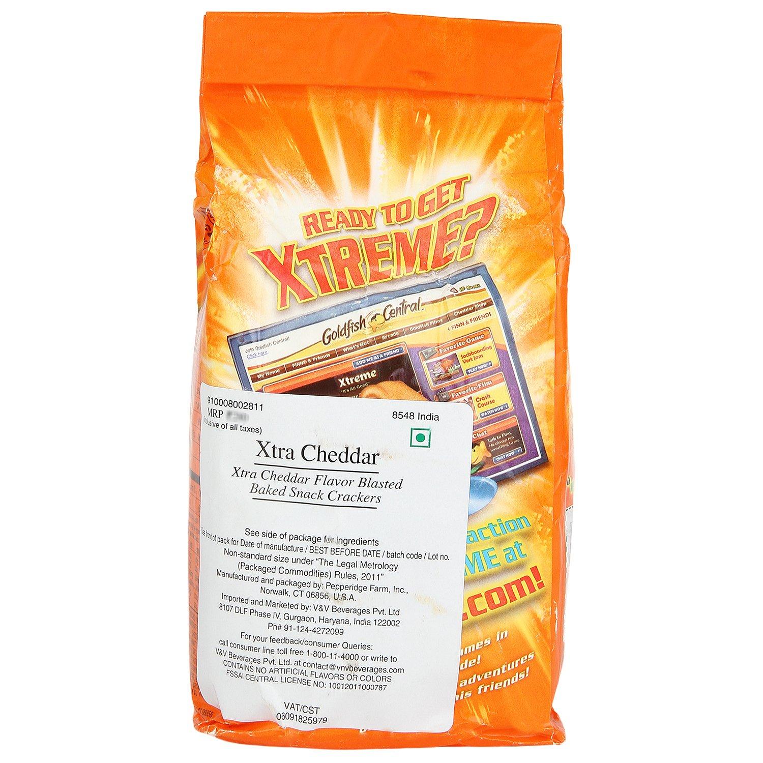 Pepperidge Farm Pepperidge Farm Goldfish Flavor Blasted Xtra Cheddar, 187g