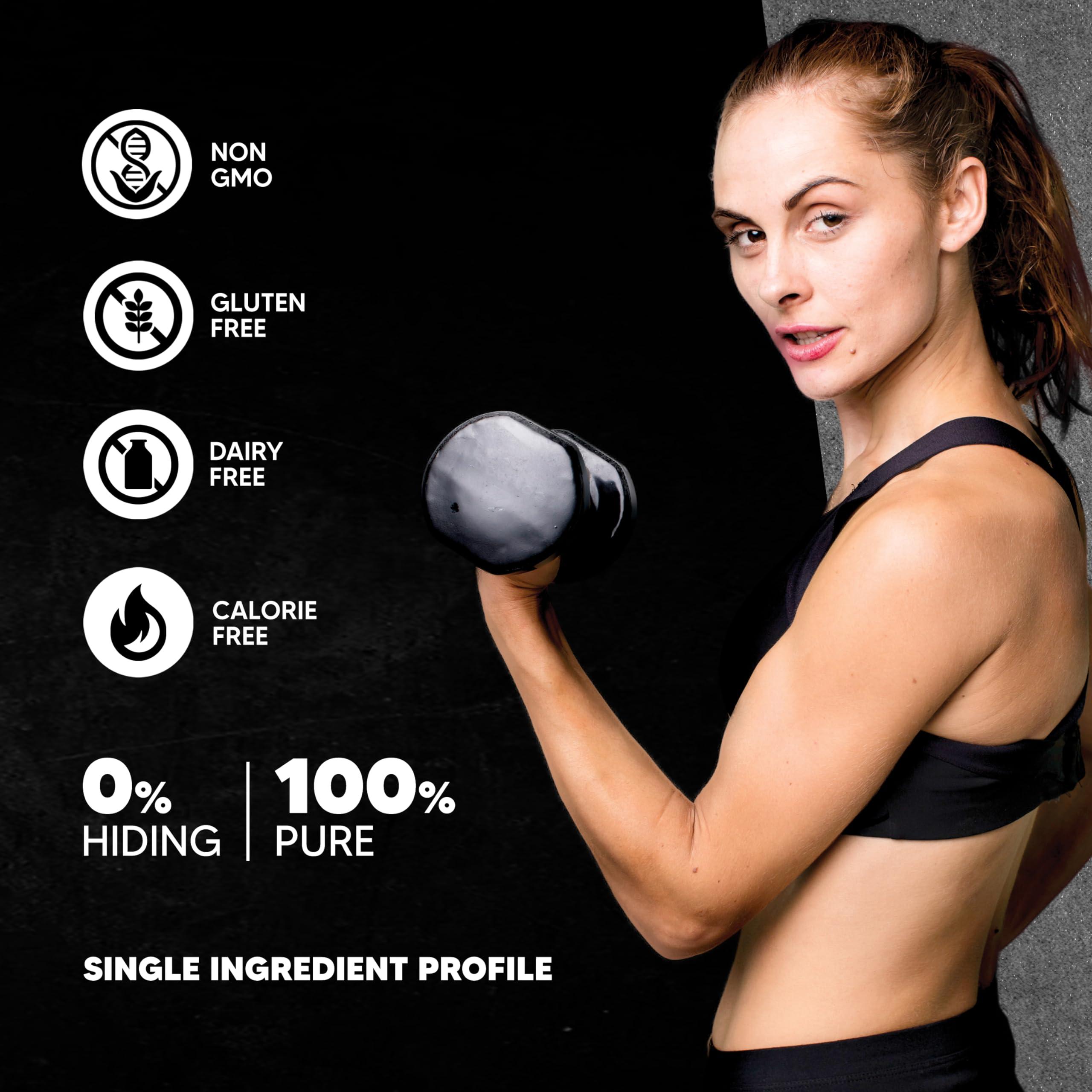 Asitis Nutrition AS-IT-IS Nutrition 100% Creatine Monohydrate, Pure 2.5g Micronized Powder with Rapid Dissolution & Absorption, USA Labdoor Certified for Accuracy & Purity, Supports Performance & Recovery- Unflavored, Single Ingredient- 150g (60 servings)