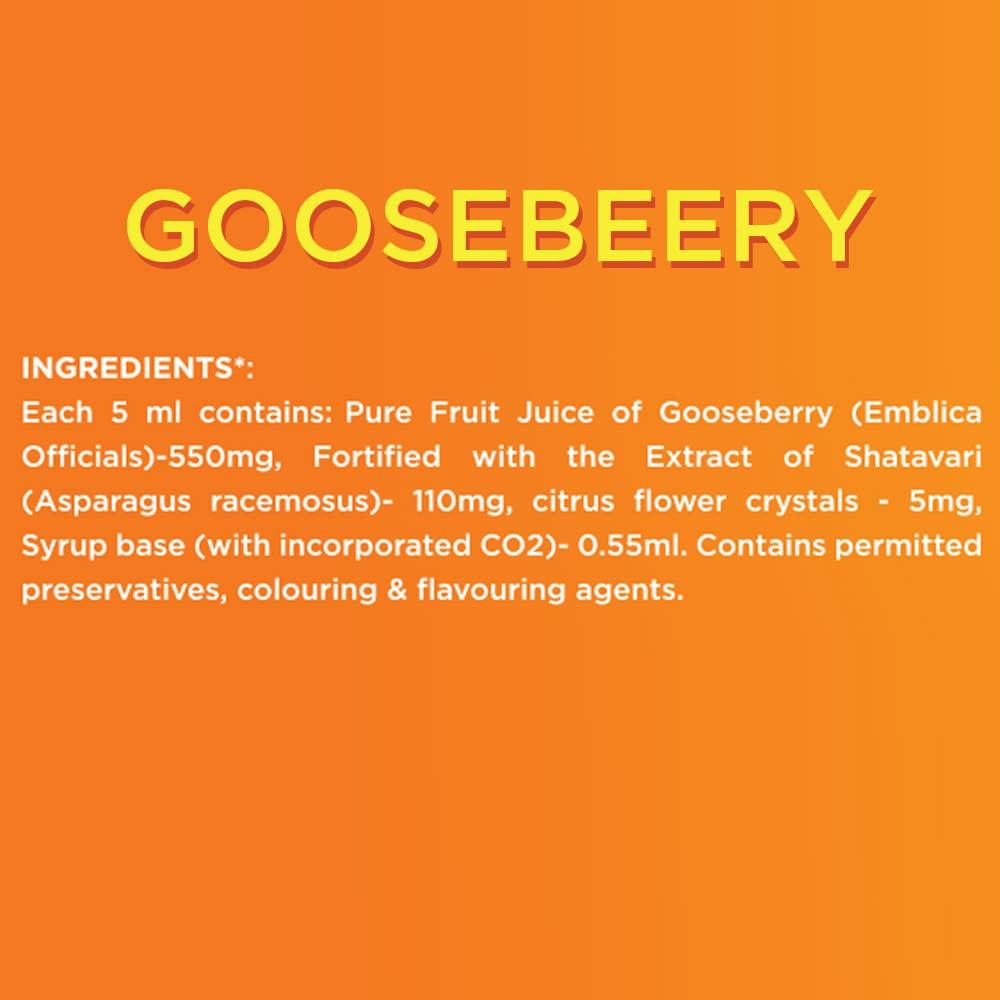 Open Secret Open Secret Energy Drink - 250ml Pack of 6 | Energy Drink for Stamina, Endurance & Performance| No Preservative| Vitamin C Rich Goosemberry, Shatavri Extract (Gooseberry)