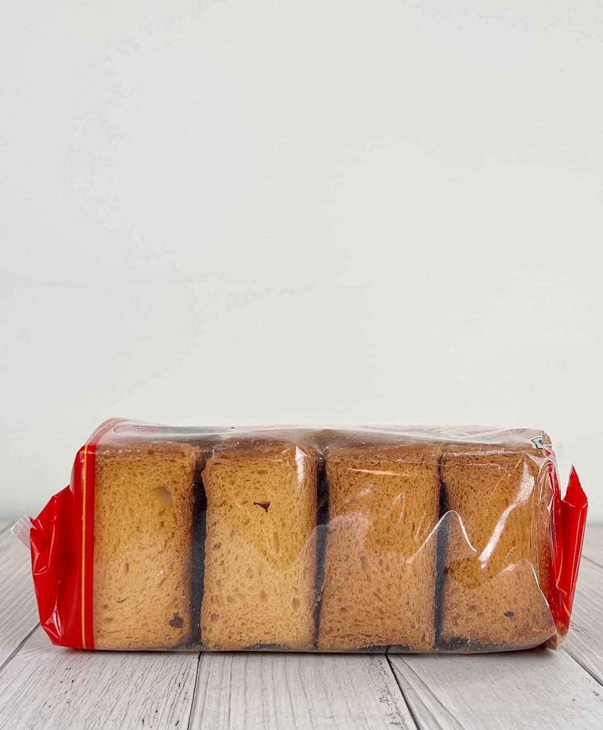 MUSKAN MUSKAN Premium Suji Rusk Special Handcrafted Delicious Taste Crunchy Tea Time Fresh Rusk [Pack Of 10] 400g each