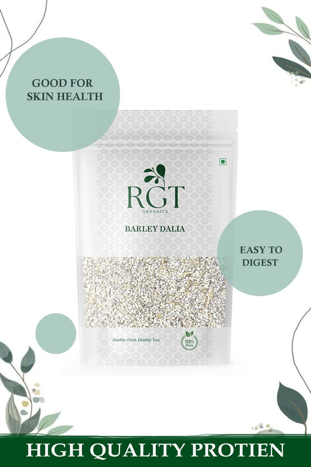 RGT ORGANICS RGT Organics Barley Dalia | Jo ka Daliya | Jau Ka Daliya | Jao dalia 200Gm