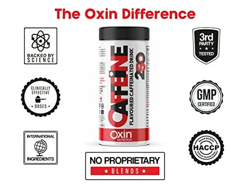 Oxin Nutrition – Desire to be distinct Oxin Nutrition – Desire to be distinct Caffeine 250 Pre Workout Natural Caffeine Powder Supplement, Pack of40 Servings (Berry Icy Blue)