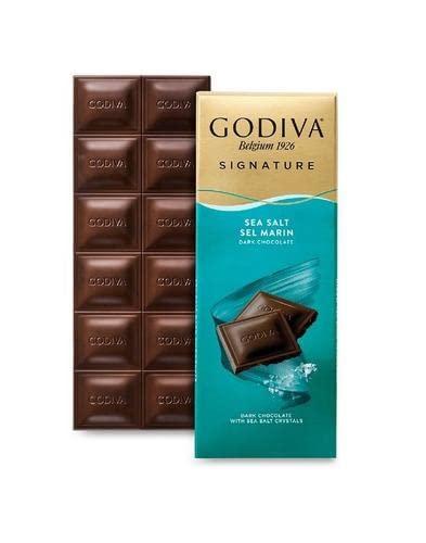 Godiva Chocolate Godiva Signature Sea Salt Crystals Dark Chocolate 90g