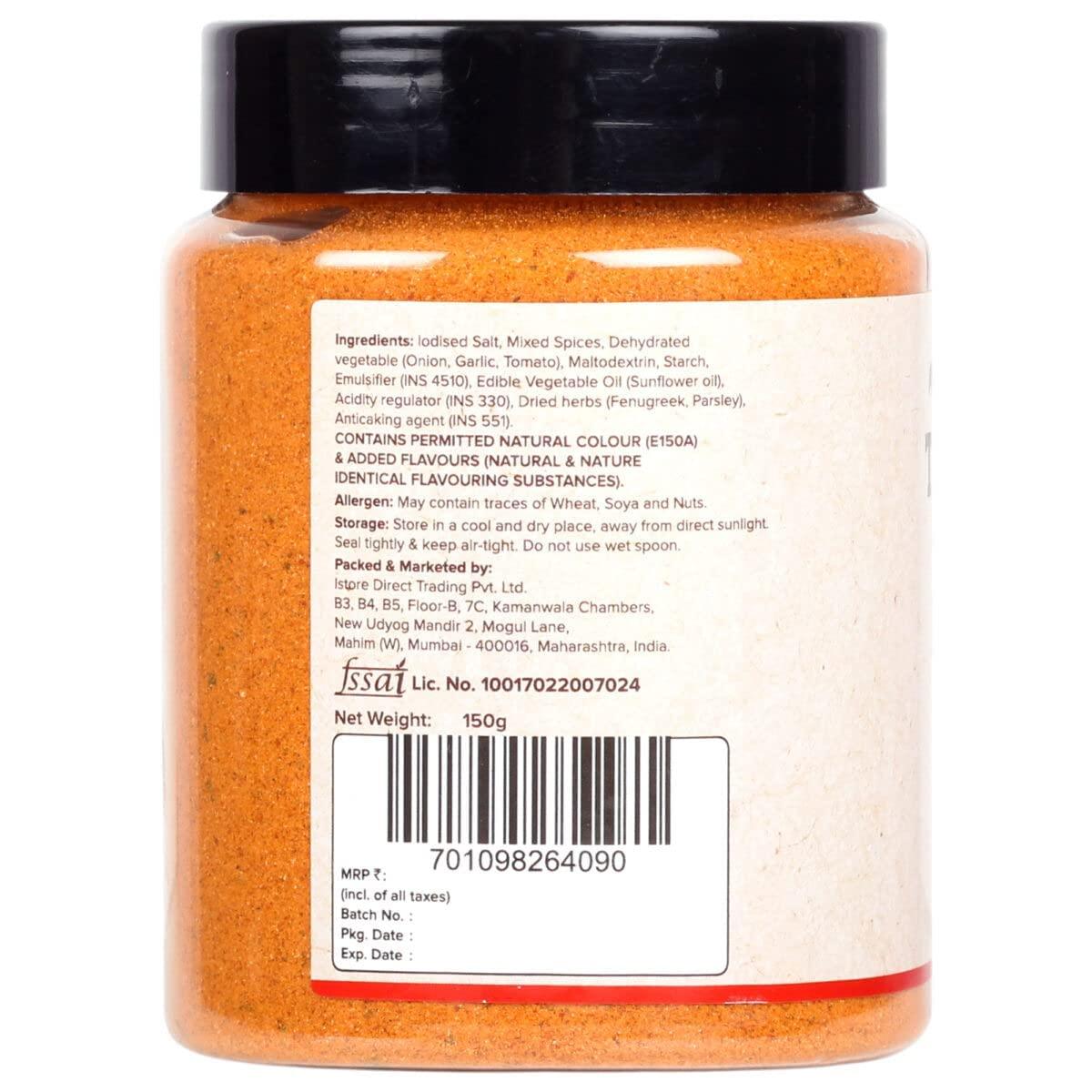 urban platter urban platter Tandoori Tikka Masala Powder, 150G [Masala | Flavourful Blend Of Spices | Sprinkle Or Add To Your Appetizers, Gravies, Veggies, Fries]
