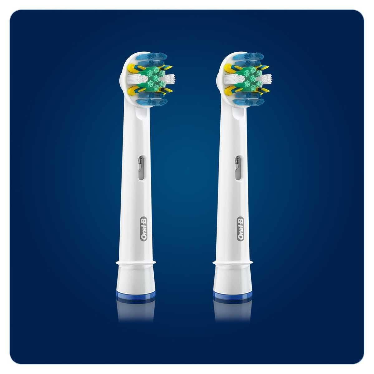 Oral-B Braun Oral-B EB25-2 Floss Action Replacement Rechargeable Toothbrush Heads (Pack of 2)