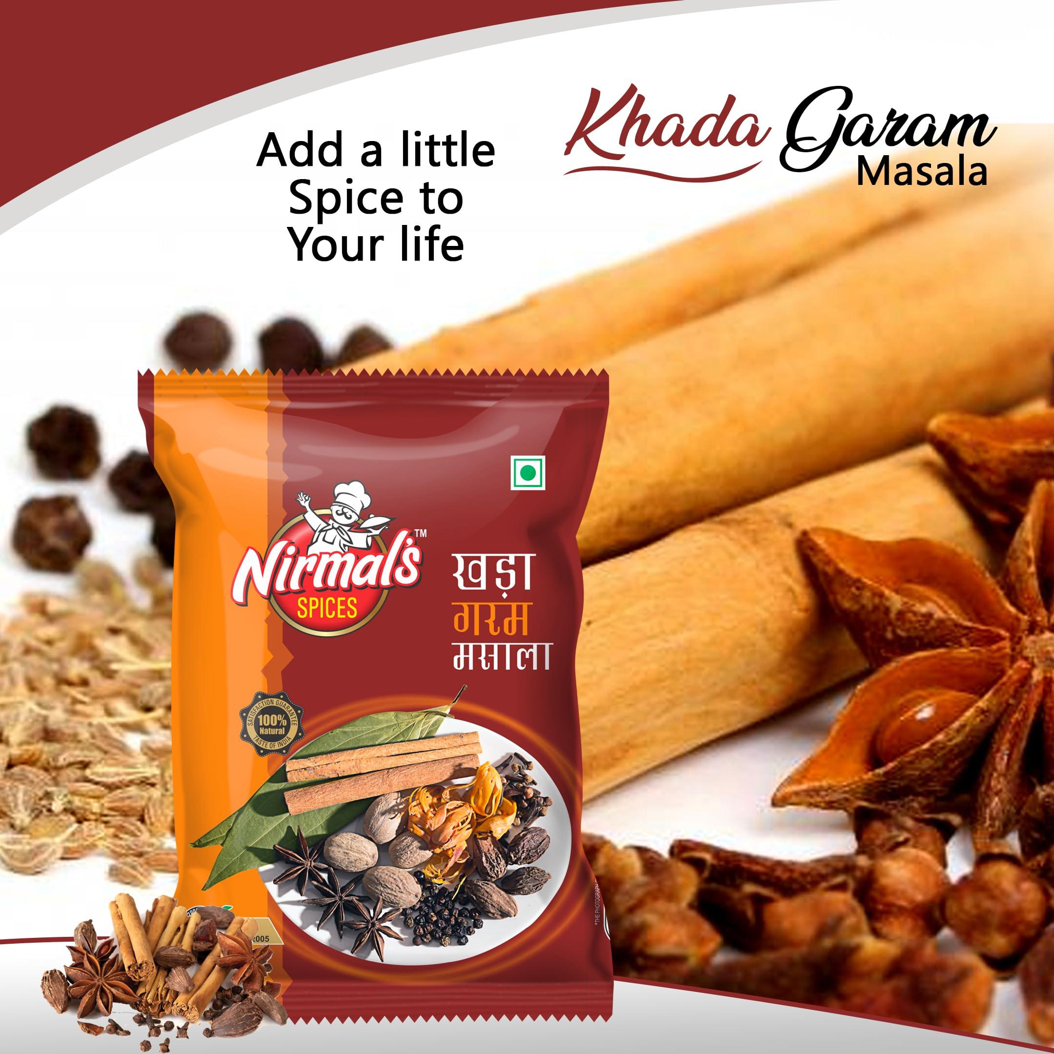 Nirmal\'s Spices Nirmal\'s Spices Khada Garam Masala - 100 Gm