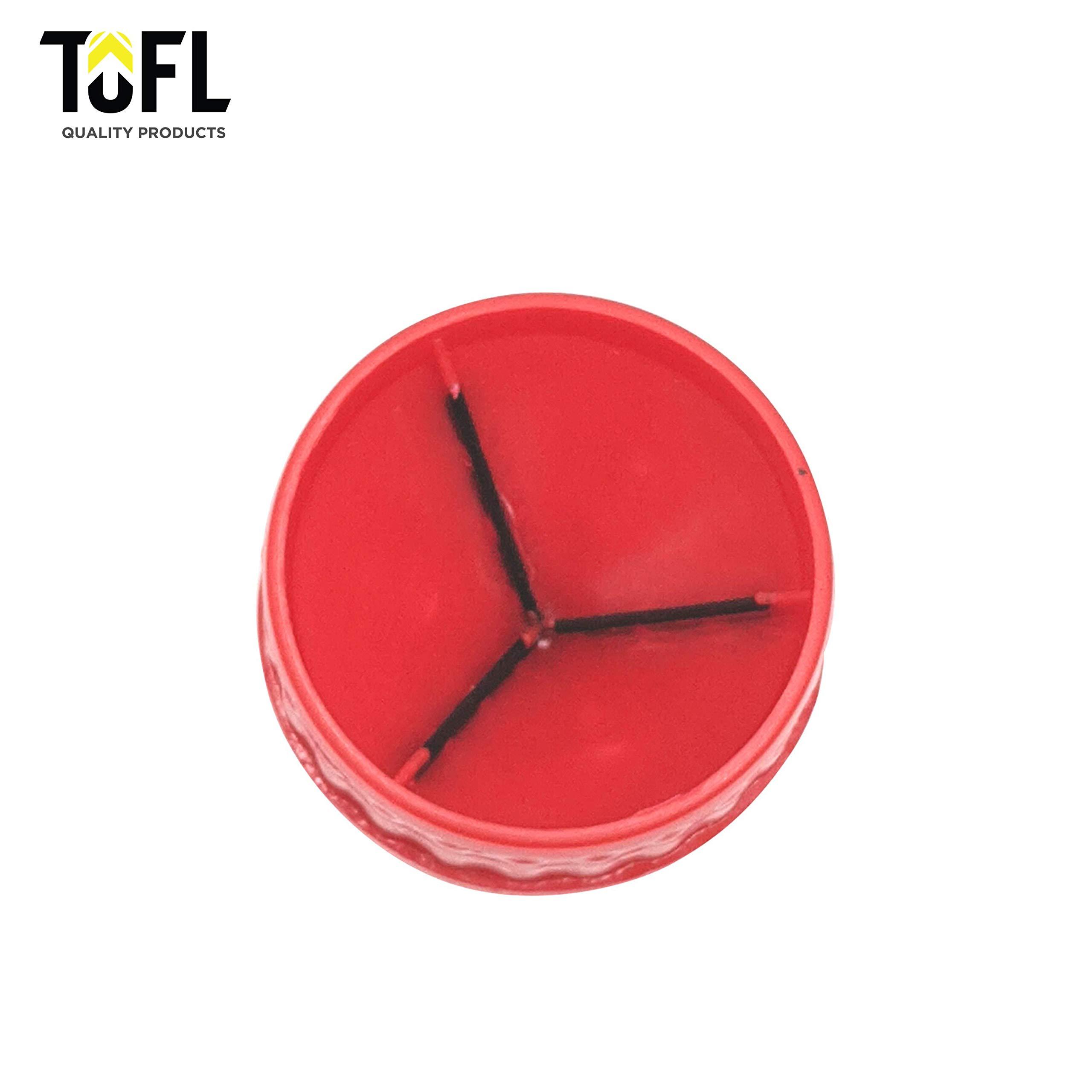 TOFL Copper Pipe Cleaner and Reamer Value Set - Tested and Proven by Plumbers To Prepare Pipes To Solder-4 in 1 Pipe Cleaner and Pipe Reamer, Plummers Use to Do The Job, Purchase Together To save You Money