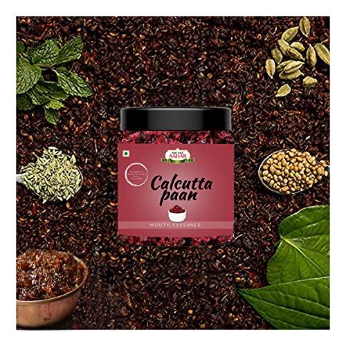 Nature Aahar Nature Aahar Kalkati (Calcutta) Meetha Paan Without Supari || Sweet Paan Hygienically Packed Traditional Mukhwas Mouth Freshener [Jar Pack] (200 Grams)