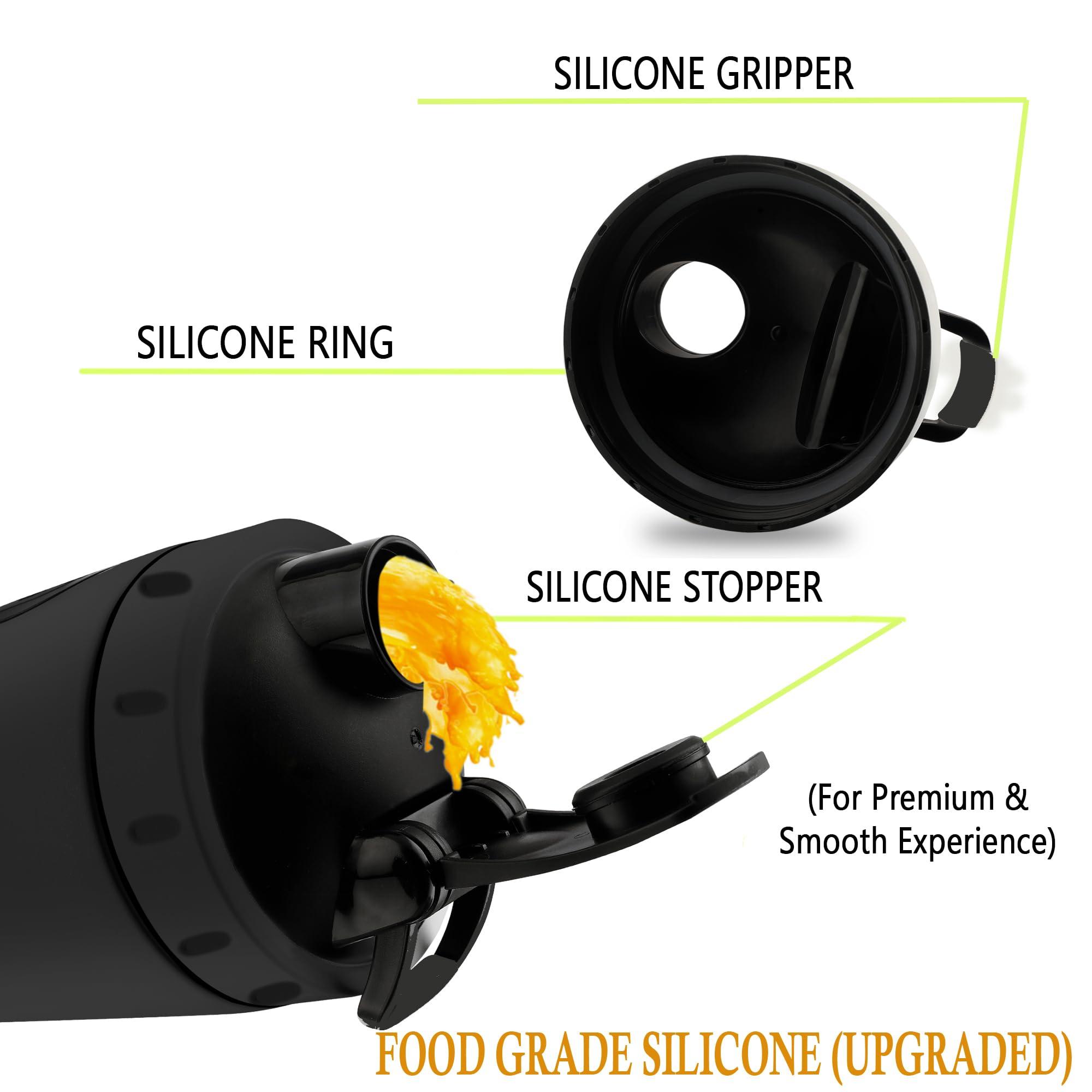 BURRDOFF BURRDOFF [VISIBLE WINDOW Protein Shaker Bottle, Gym Shaker Steel Shaker Bottle Gym Shaker Bottle shaker bottles for protein shake gym protein shaker bottle (Matt Black)