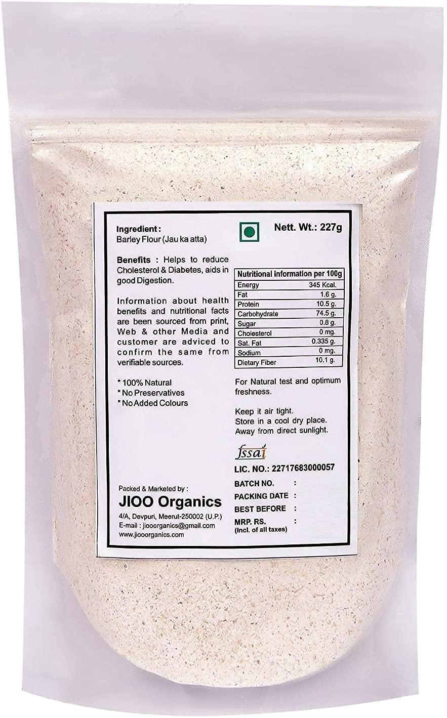 J Organics J Organics Barley Flour | Jau ka Atta Pack of 250 Grams