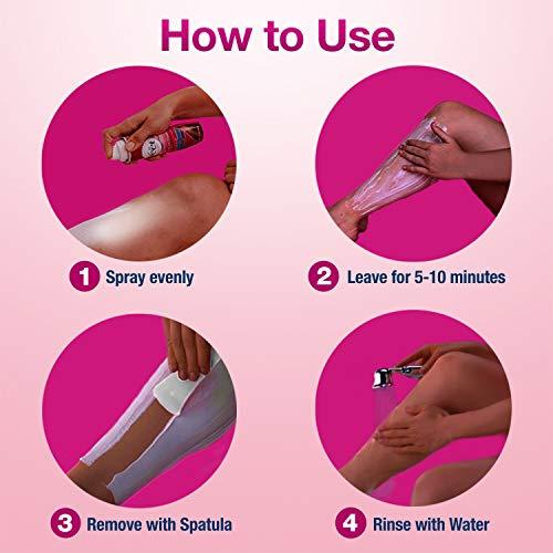 Veet Veet Spray On Hair Remover Cream For Women, Sensitive Formula, 5.10 Ounce