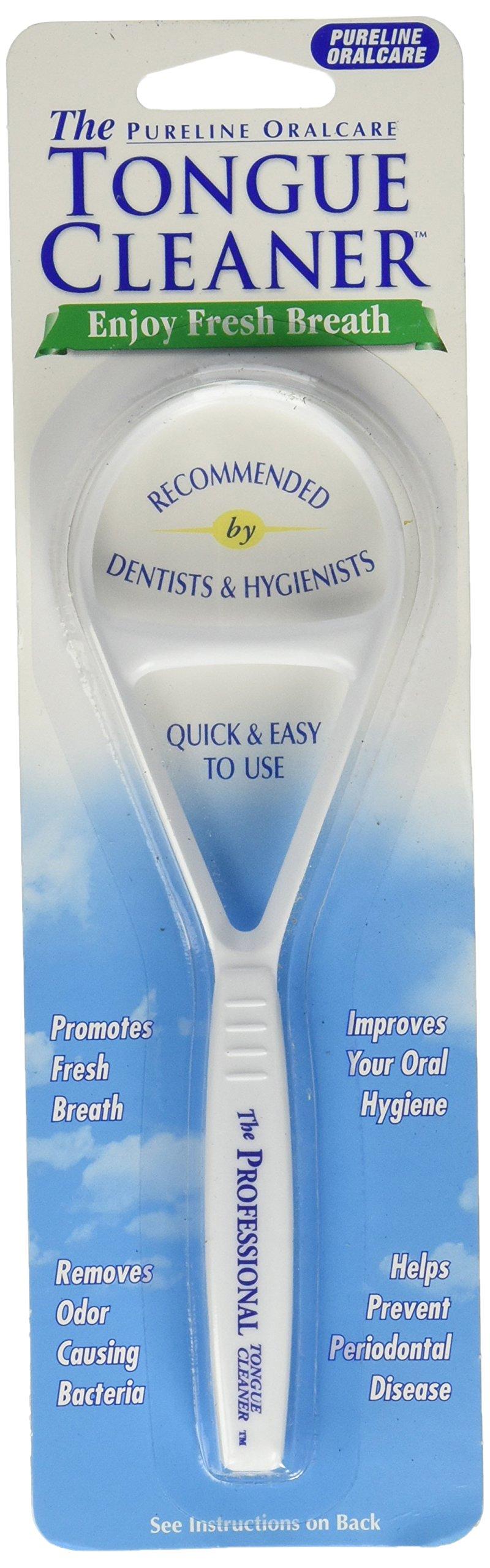 Pureline Tongue Cleaner PURELINE TONGUE CLEANER (Tongue Cleaner Company), Pearl White by Pureline Tongue Cleaner