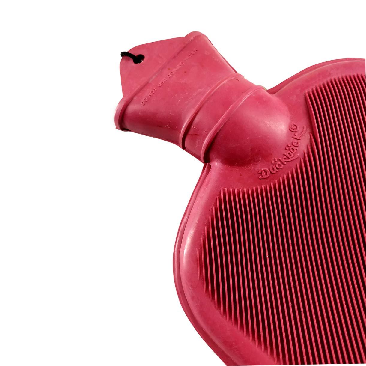 Duckback Duckback Original Leakproof Hot Water Bag Bottle with Metal Cap for Pain Relief, Back pain, Neck pain, Stomach pain etc (Large 1.5 litres , Pink)